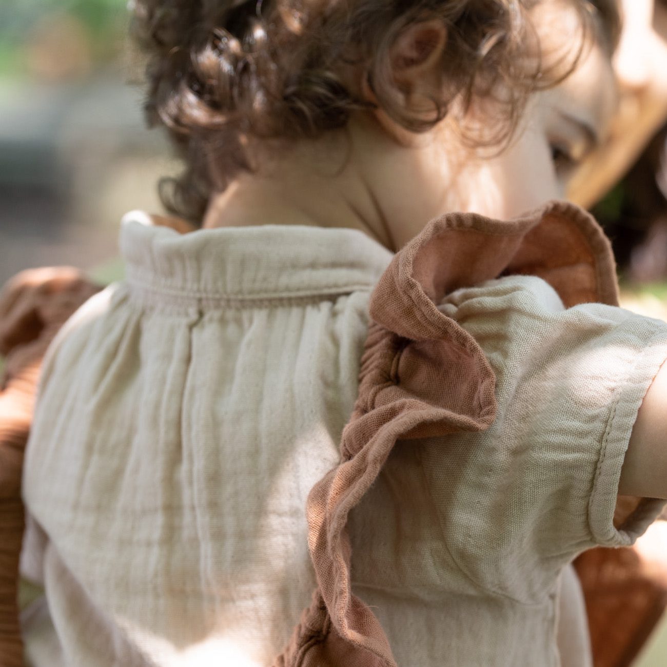 Odin Rust Dress & Peach Harrie Shirt