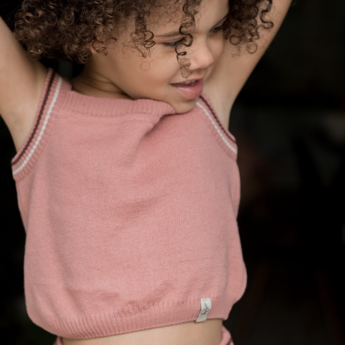 Lee Knit Cropped Top & Sus Knit Bloomer | Off White