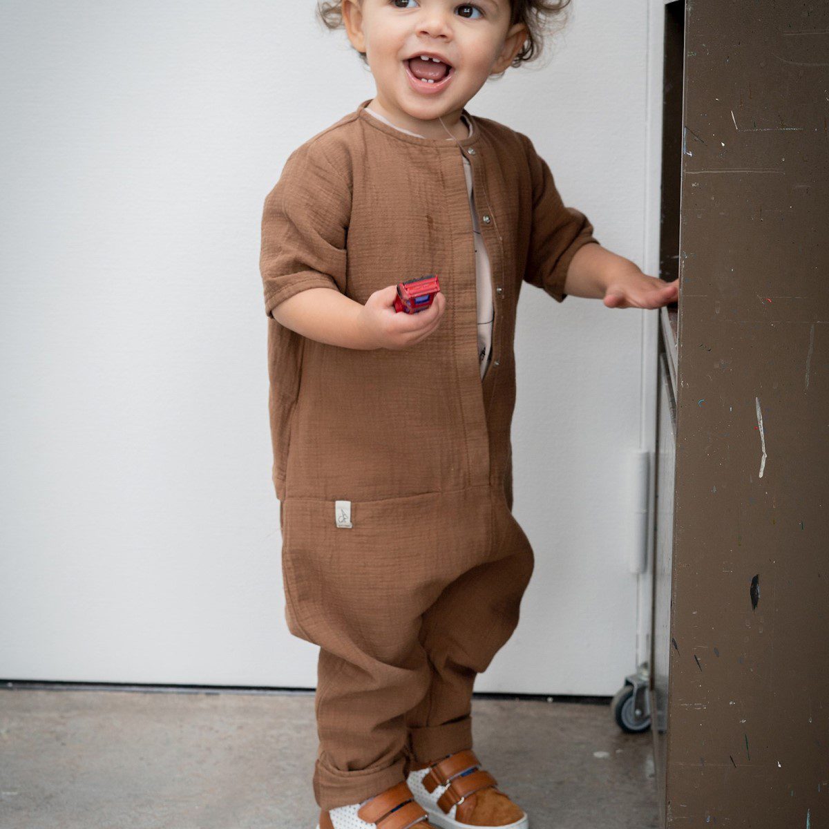 Frankie Jumpsuit | Chocolate