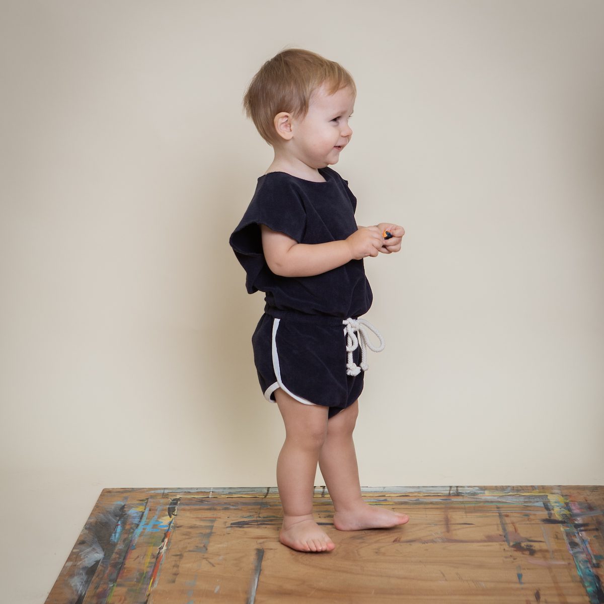 Joa Jumpsuit Terrycloth | Coral Blush