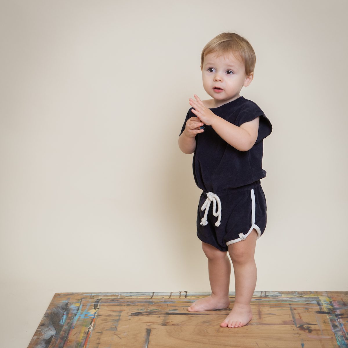 Joa Jumpsuit Terrycloth | Coral Blush