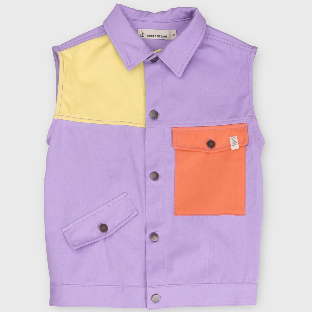 Lenny Vest | Lavender/Orange/Banana