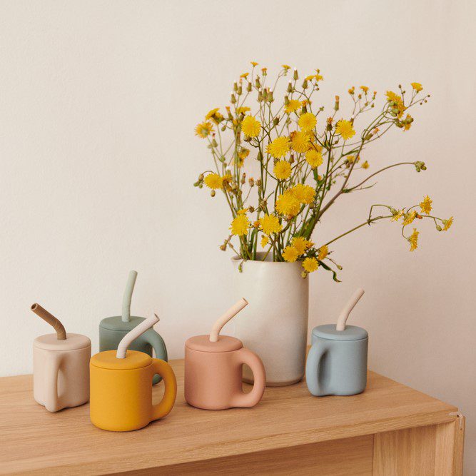 Jenna Cup | Sandy/Sea Blue