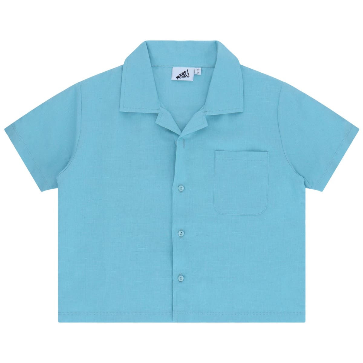 'Summer Camp' Linen Shirt & Shorts