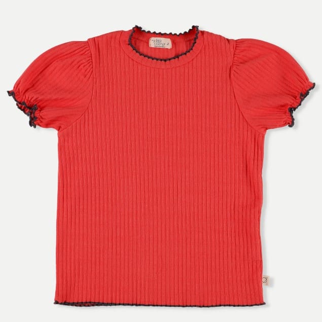 Liv Rib Top & Cleo Rib Bottoms | Pink Ruby