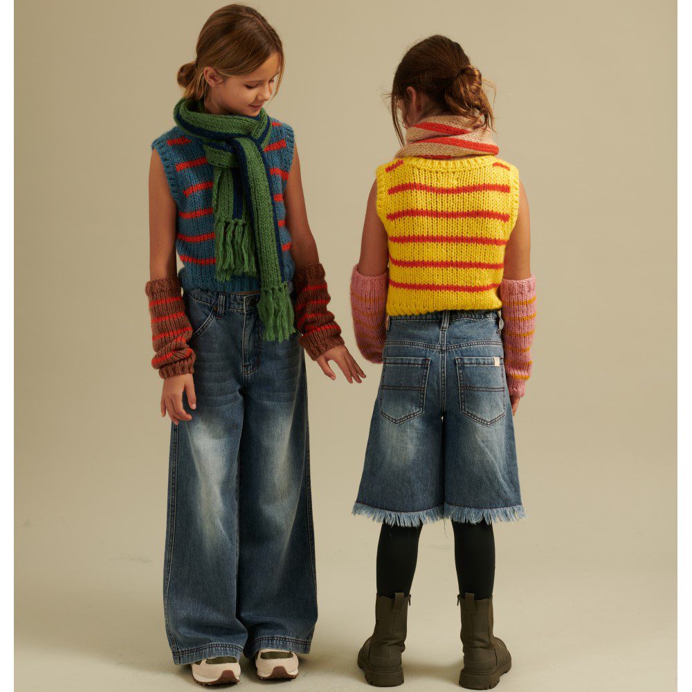 23237 Knitted Armwarmers | Mocca