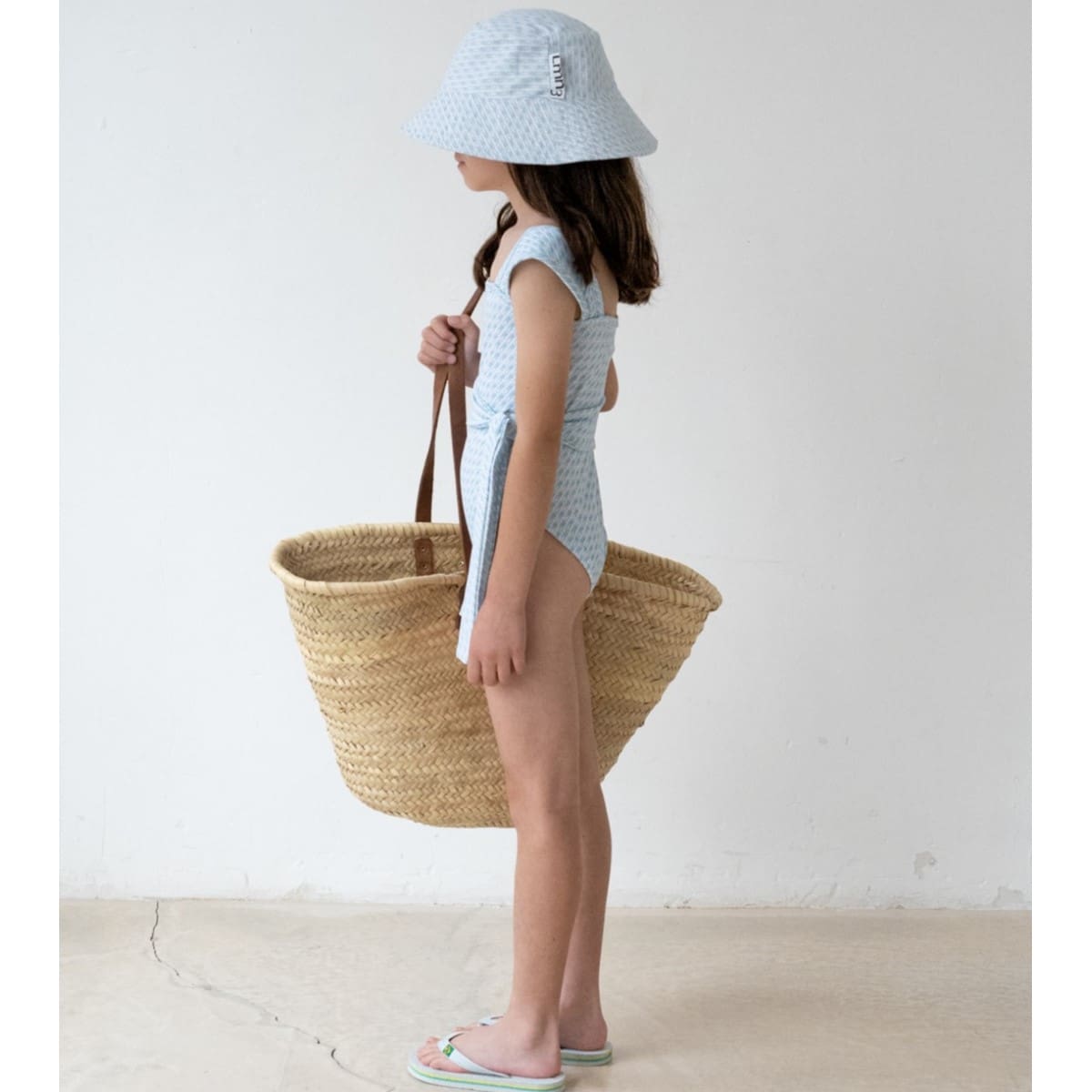 Swimsuit LMN3 Logo Print