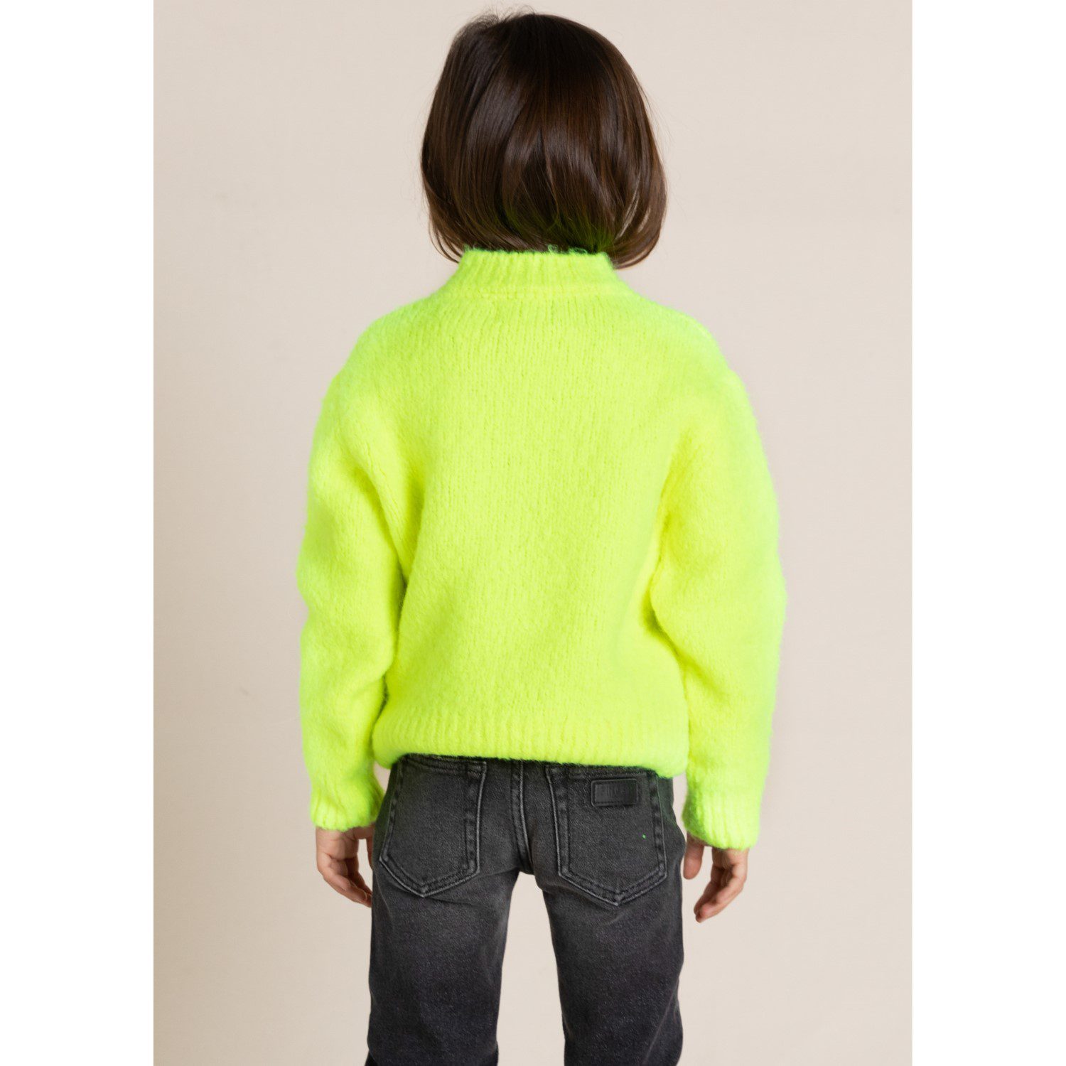 Lona Round Neck Jumper | Super Lime