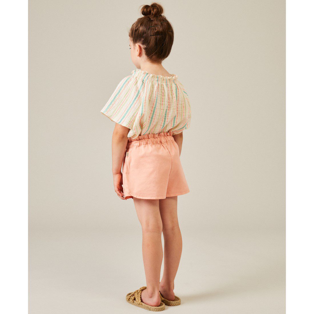 Jannet Muslin Blouse & Phoebe Twill Shorts