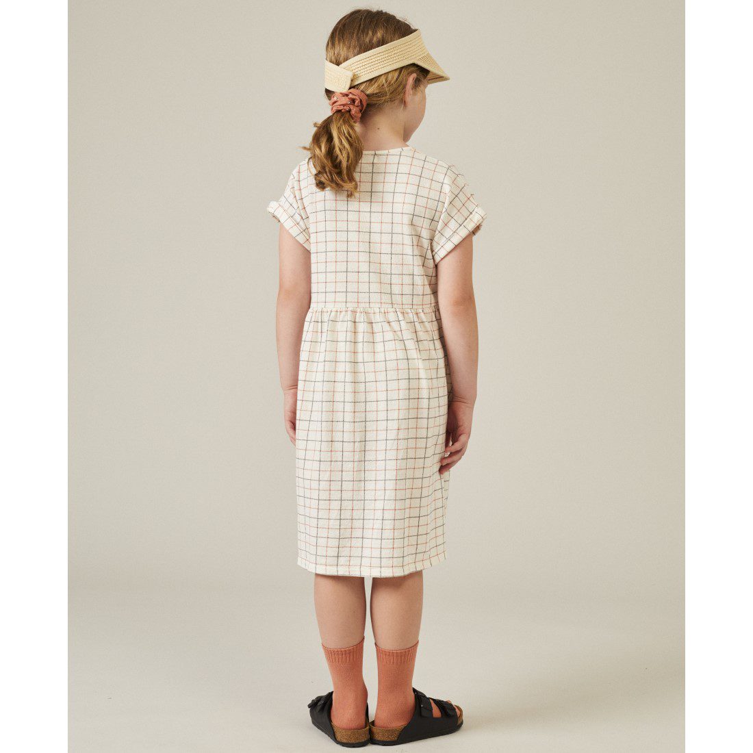Doris Plaid Crepe Dress