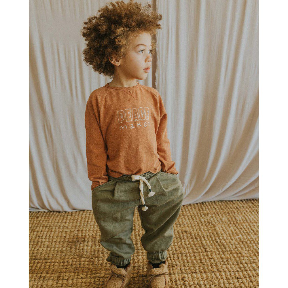 Peace T-Shirt & Chino Pants