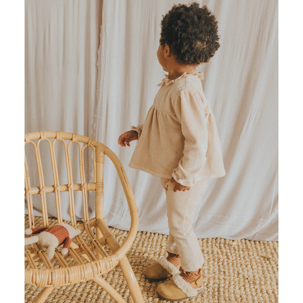 BB Velvet Top & Flare Pants