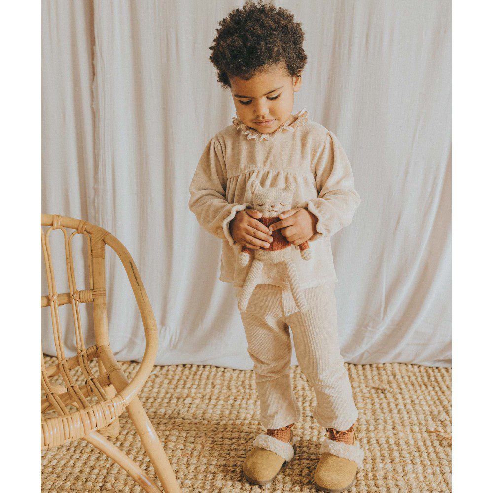 BB Velvet Top & Flare Pants