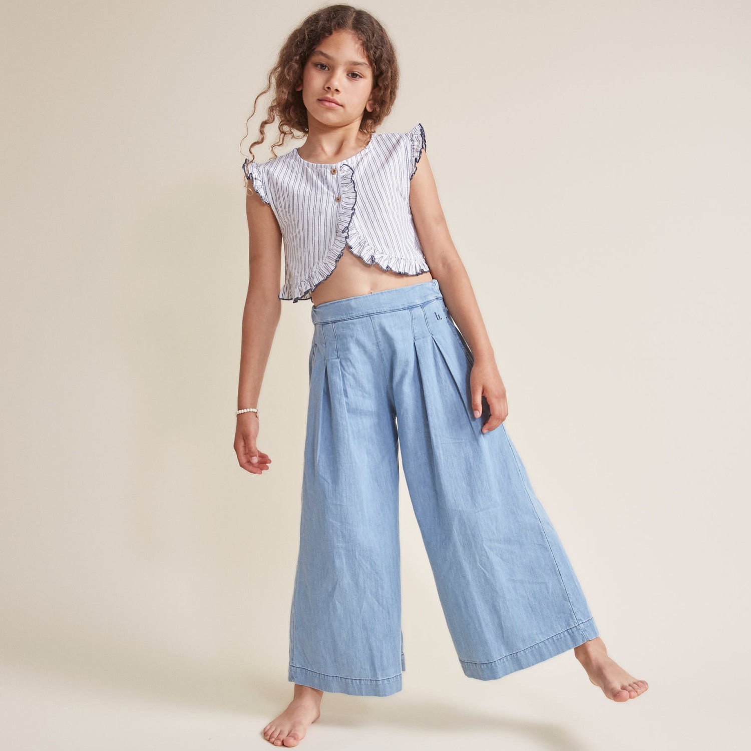 Stripes Vest Style Top