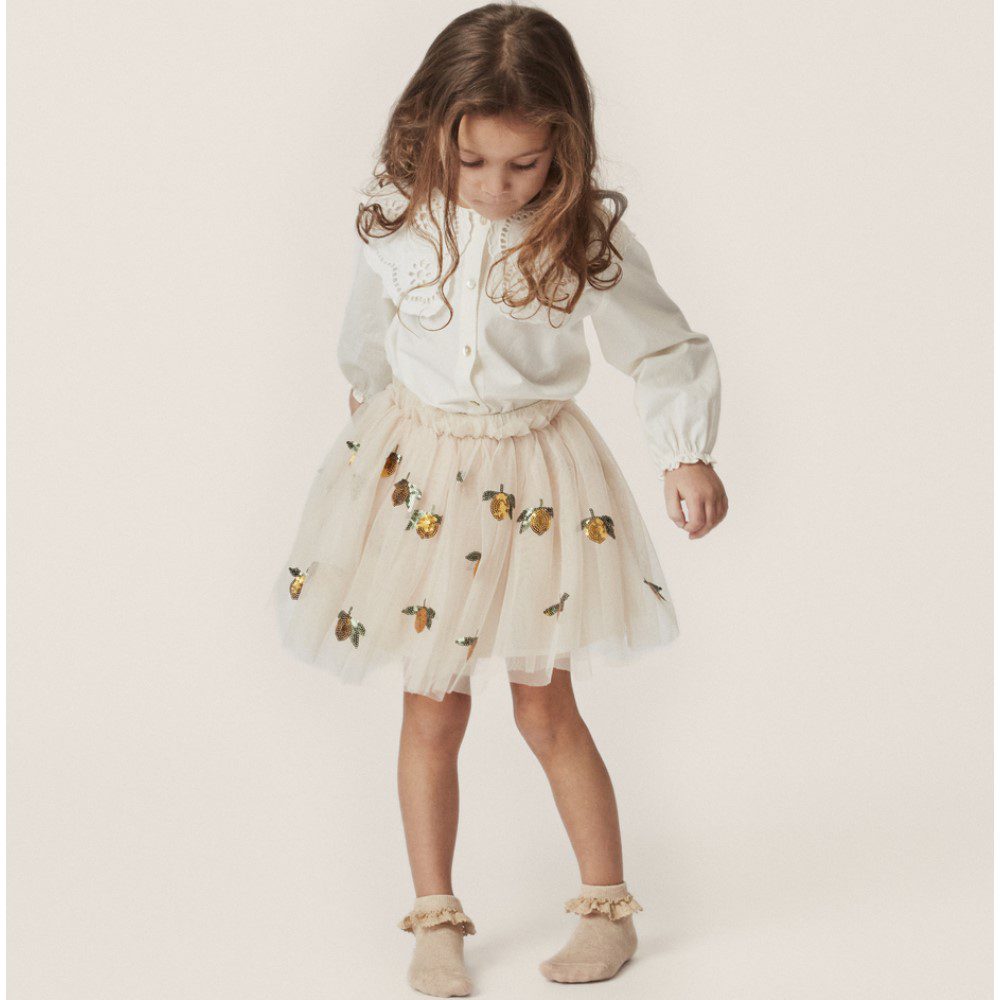 Yvonne Skirt | Lemon Sequin