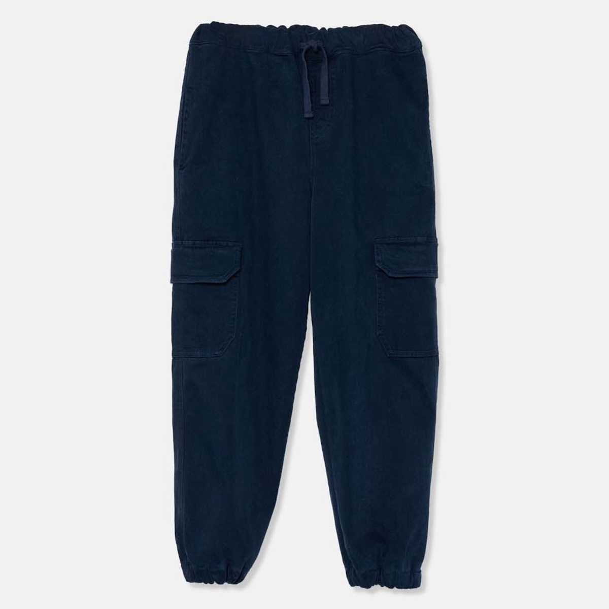 Luca Brushed Twill Cargo Pants | Navy