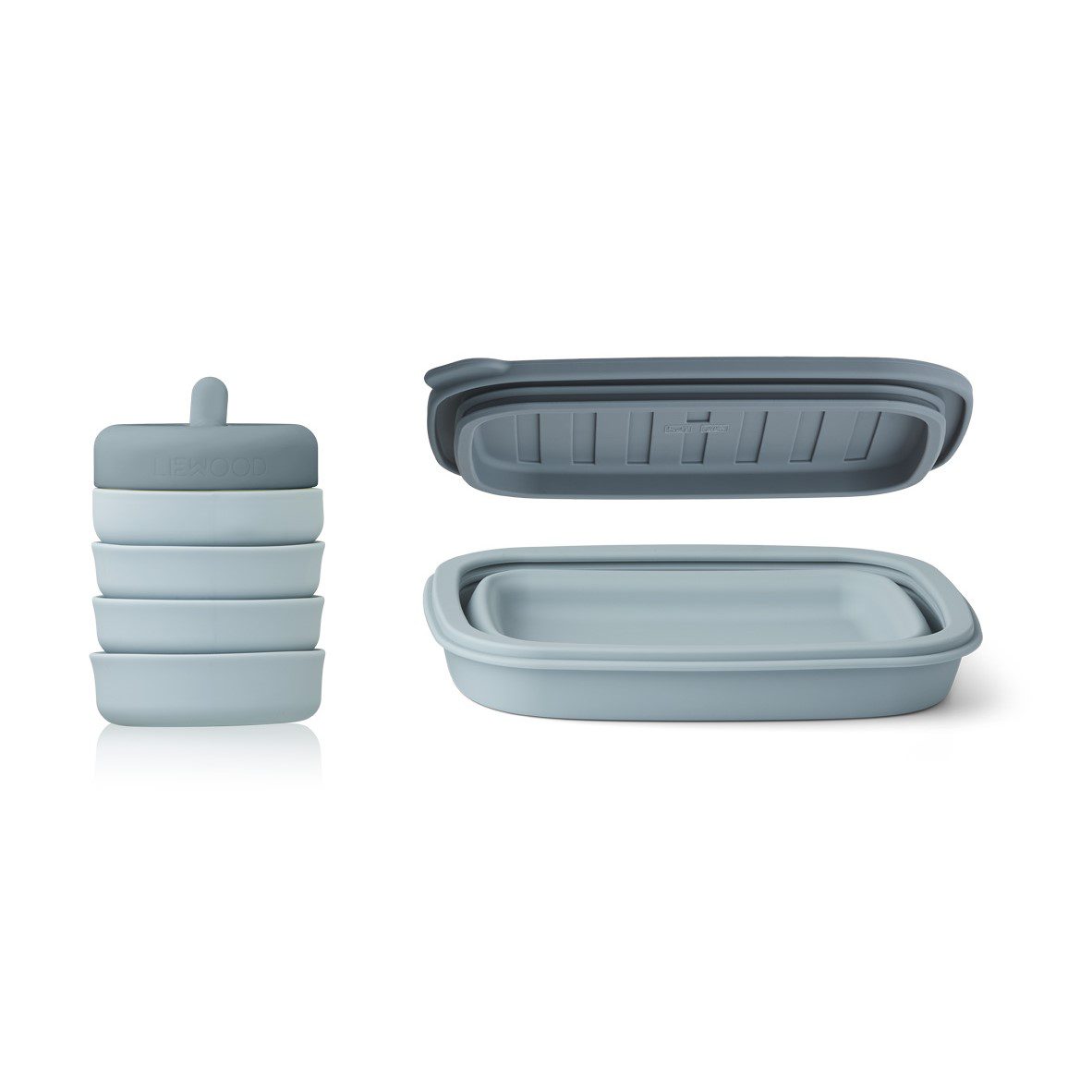 Jose On The Go Lunch Set | Sea Blue / Whale Blue Set