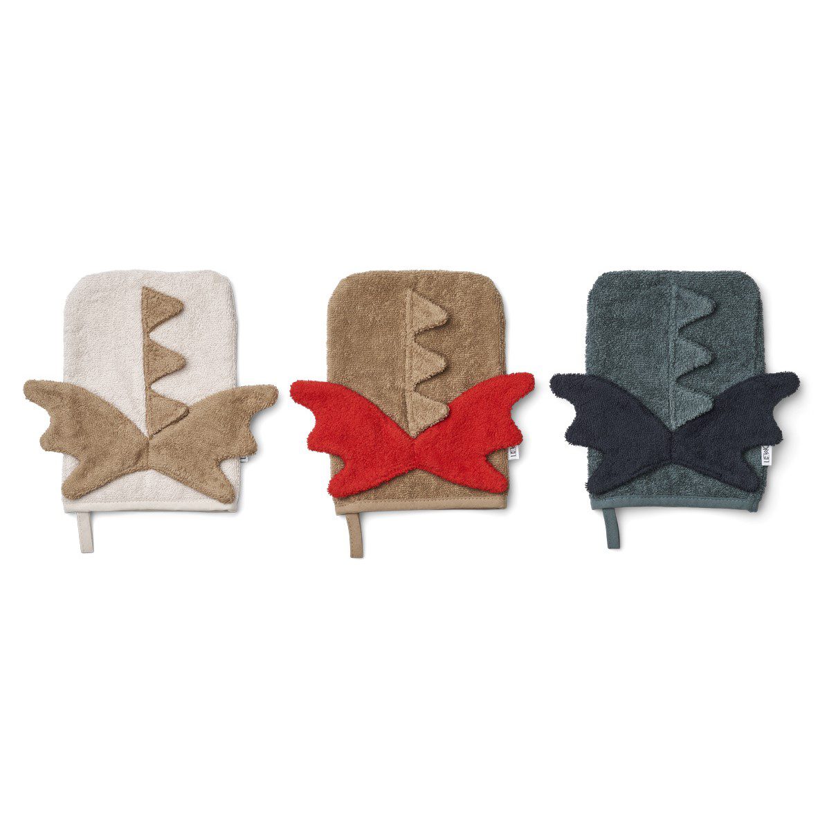 Sylvester Washcloths 3 Pack | Dragon Multi Mix