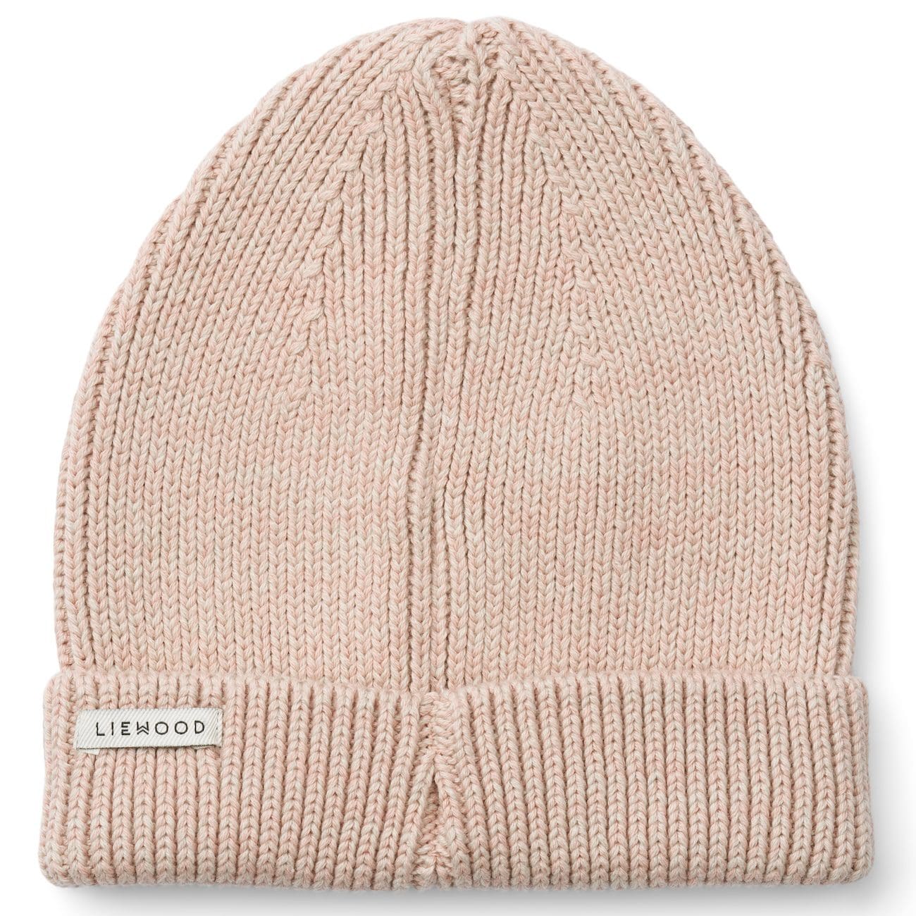 Ezra Cotton Rib Beanie | Rose / Sandy