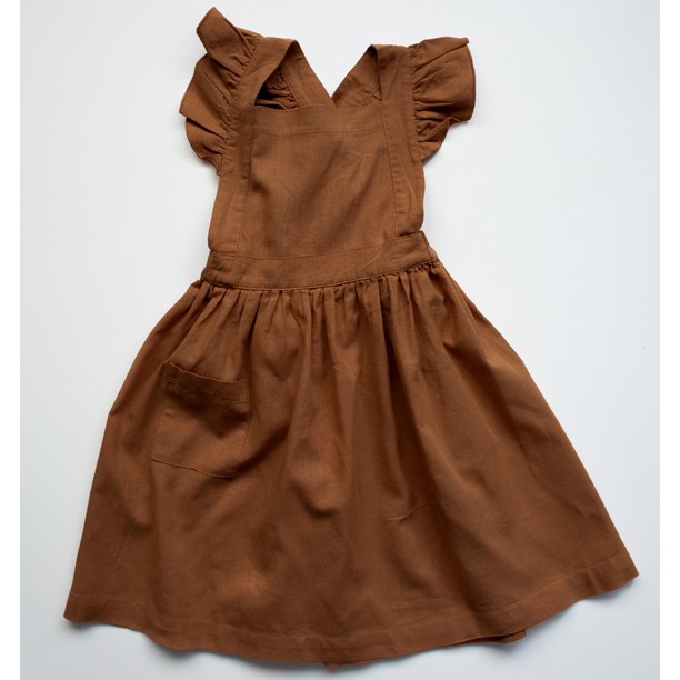The Linen Pinafore | Rust