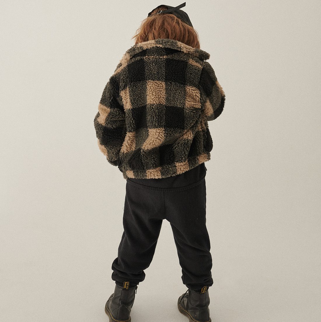 Plaid Sherpa Jacket