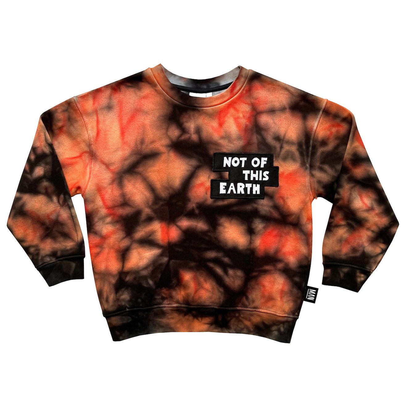 NOT OF THIS EARTH Tie Dye Sweatshirt