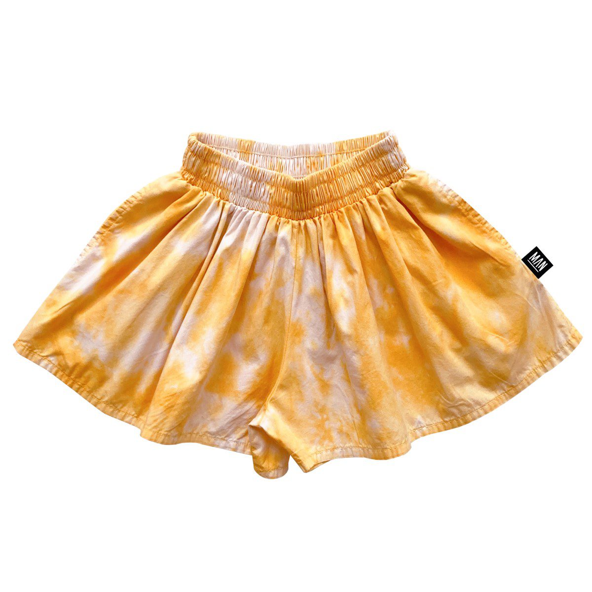Tie Dye Wide Leg Shorts | Sunset Gold