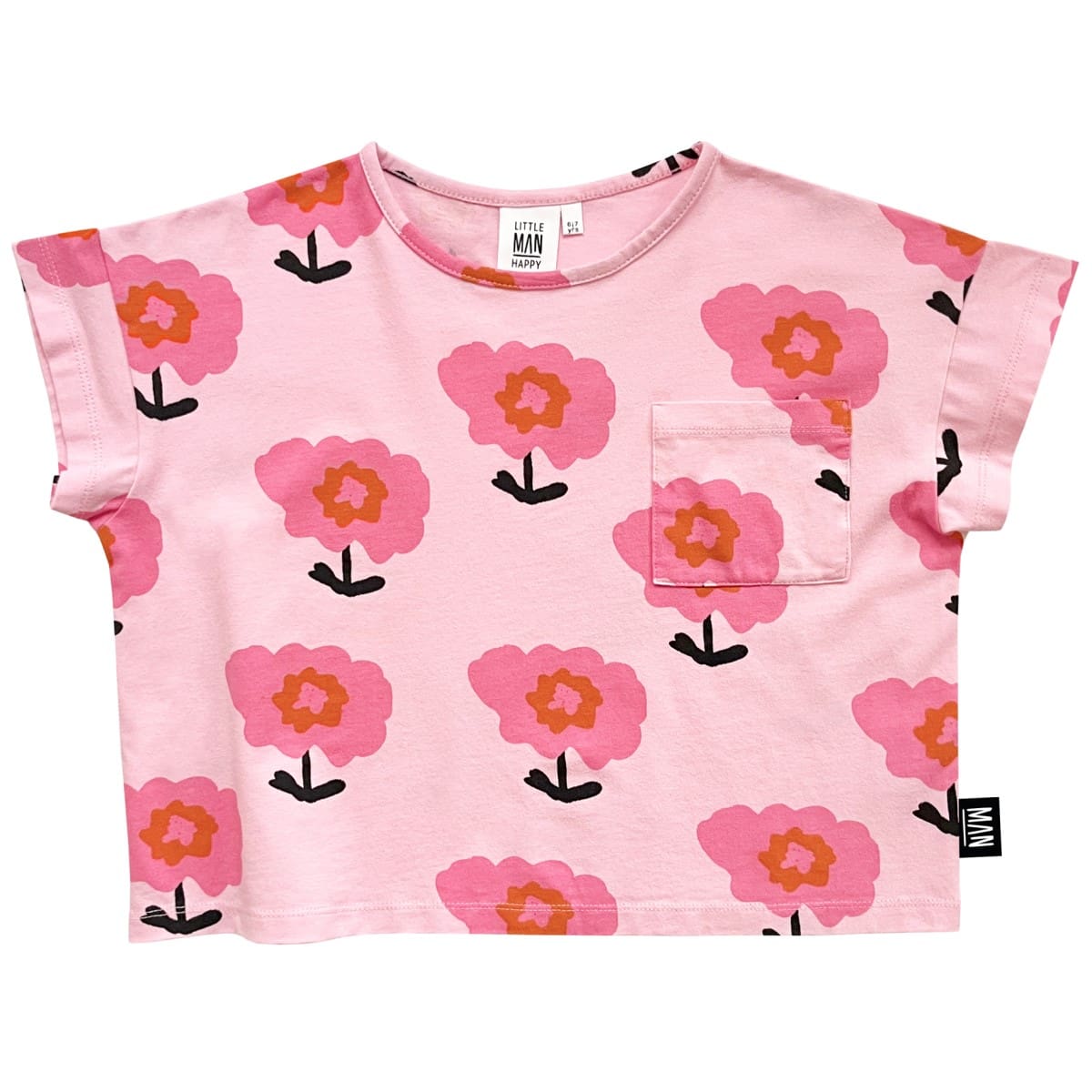 FLOWER RETREAT Cropped T-Shirt