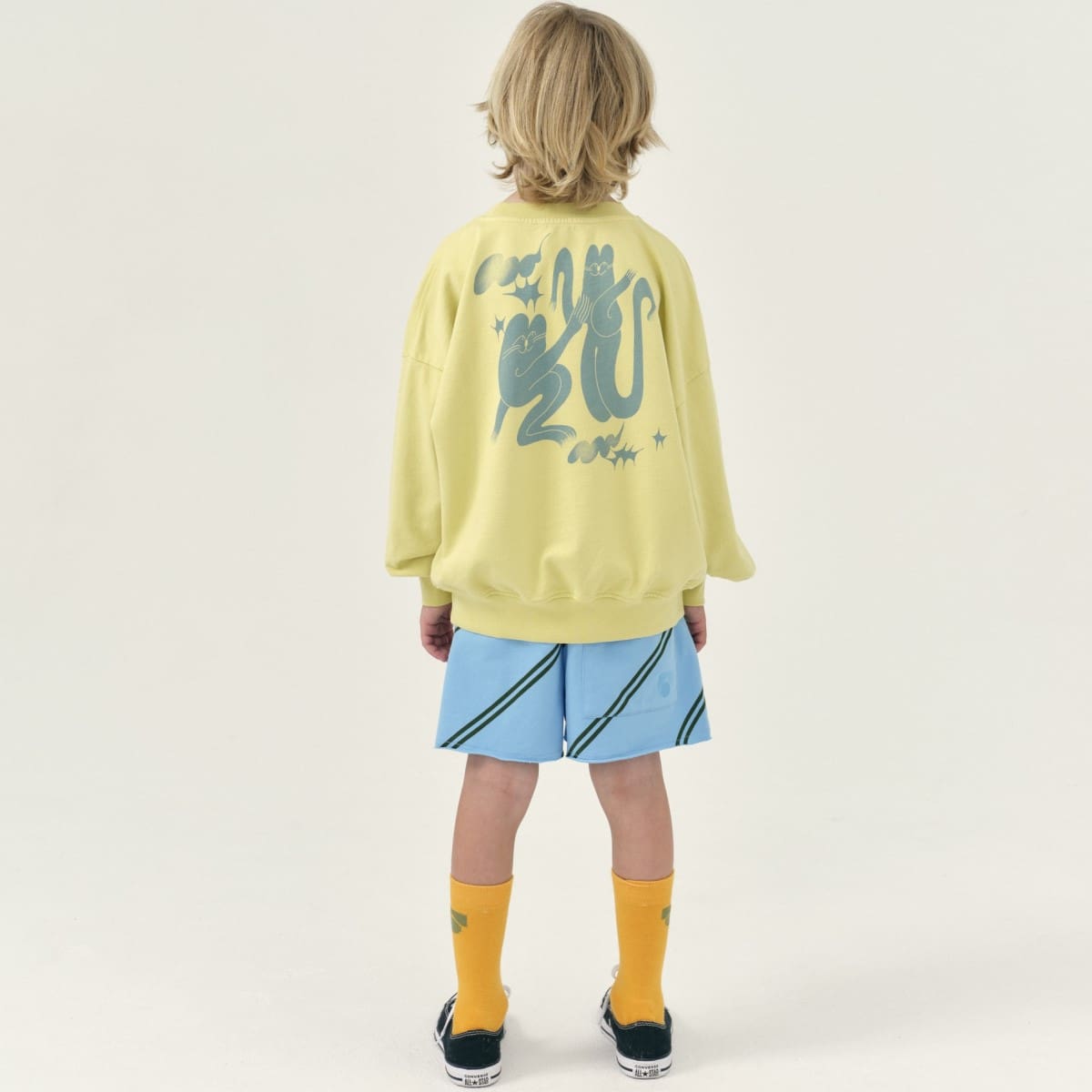 Bubble Sweatshirt | Lemongrass