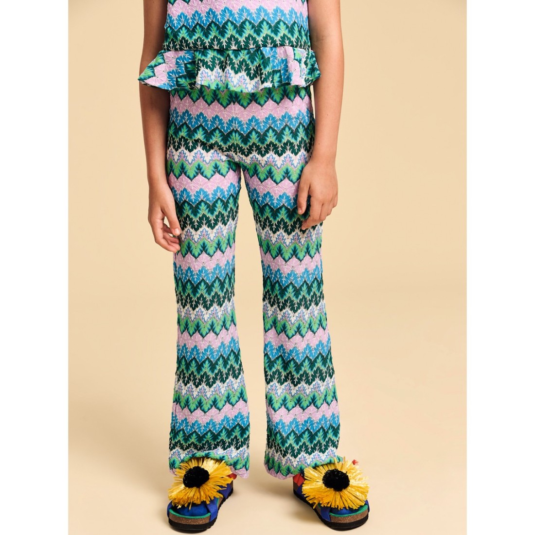 Multicolored Helecho Trousers