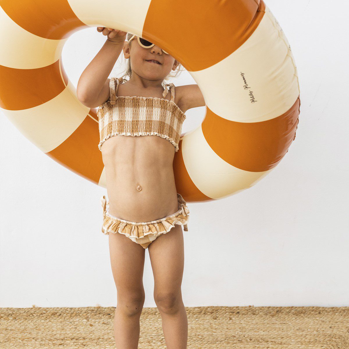 Gingham Bikini | Caramel