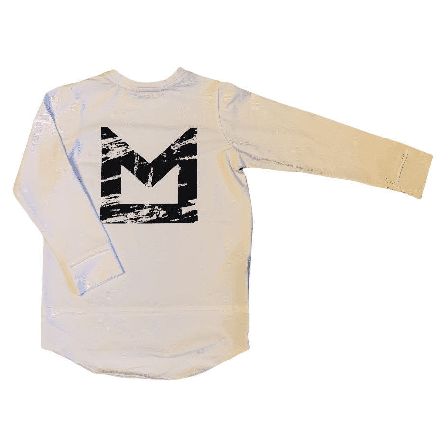 M Longsleeve Top | White