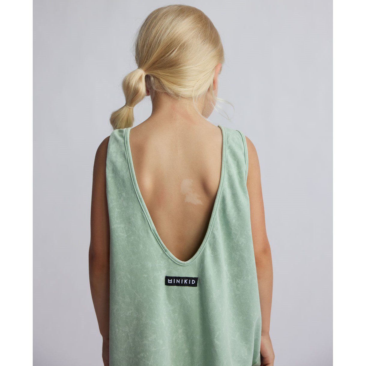 Vintage Mint V Dress