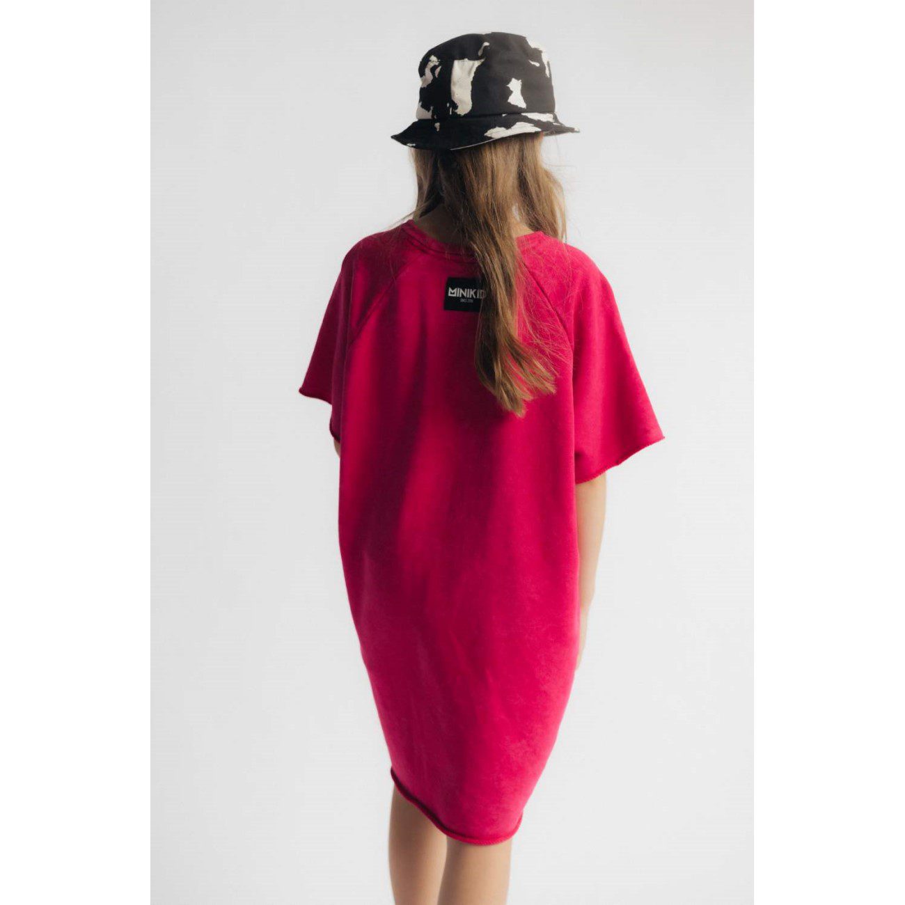 Magenta T-Shirt DRESS
