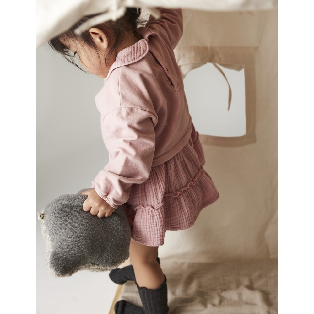 Mia Soft Fleece Dress | Pink