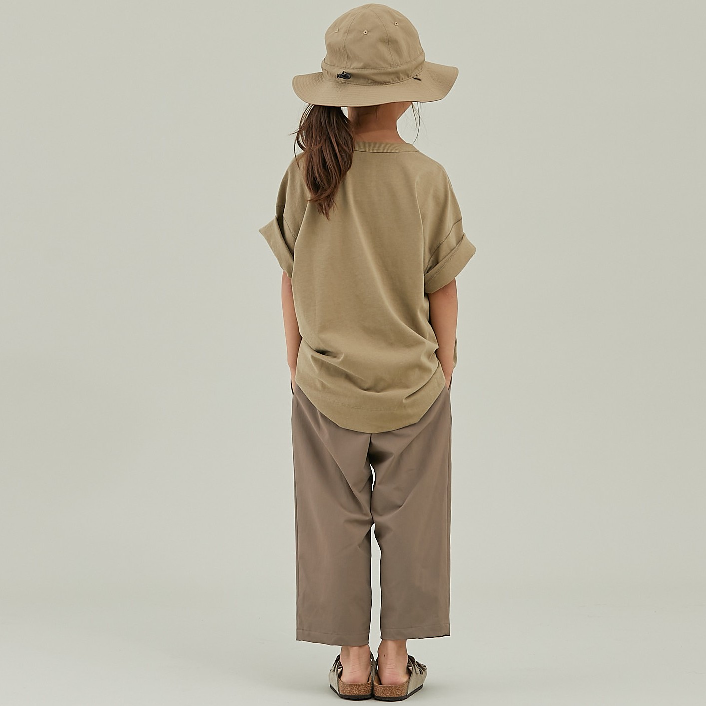 Vintage Cotton Big T & Stretch Nylon Easy Pants