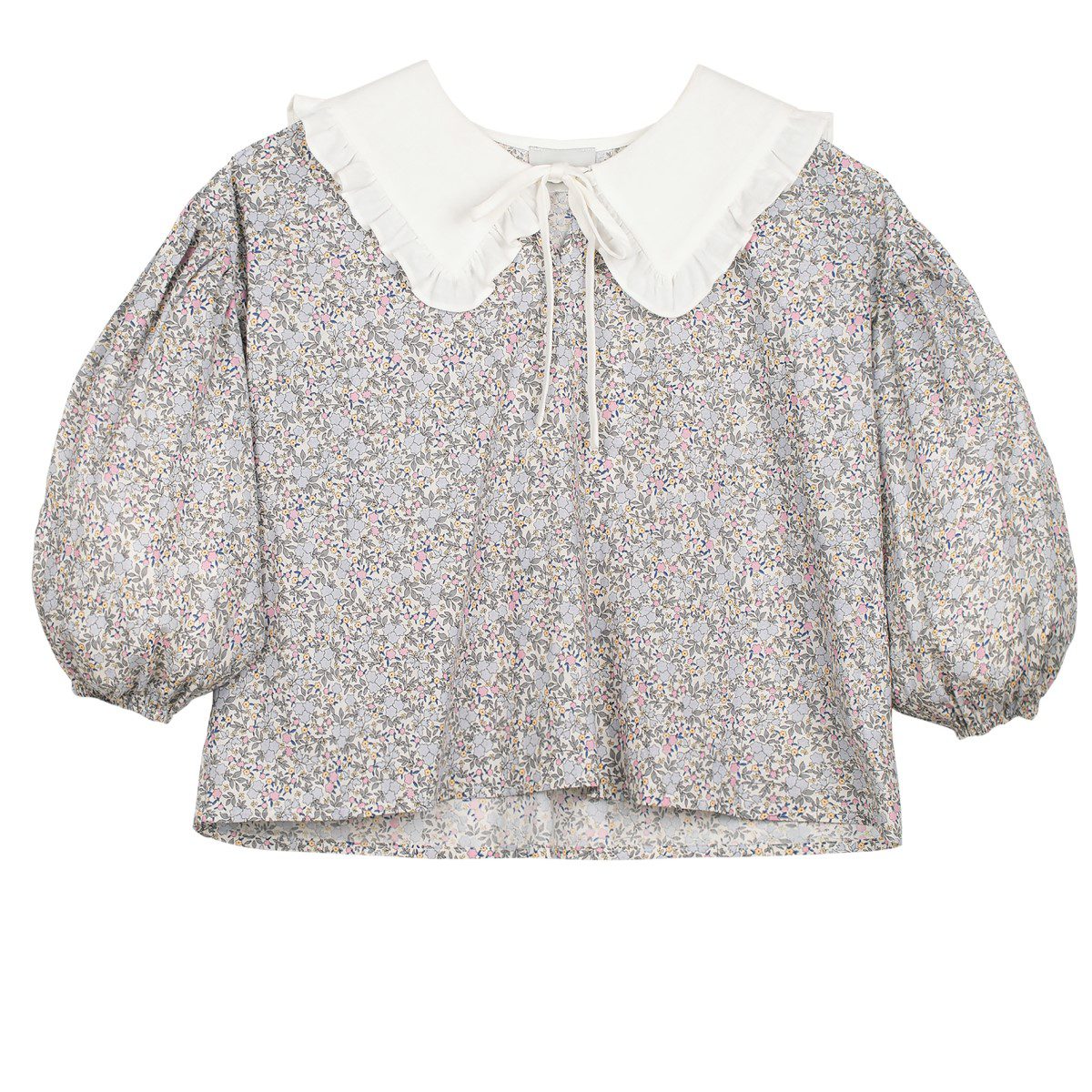 Valentina Voile Blouse & Elise Muslin Ruffle Short | Set