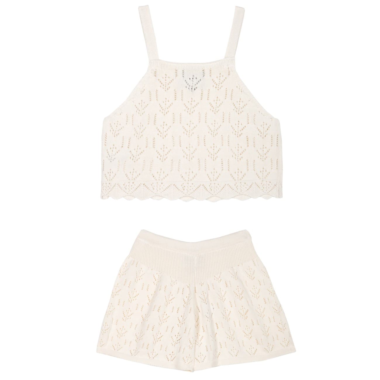 Ines Openwork Top & Shorts