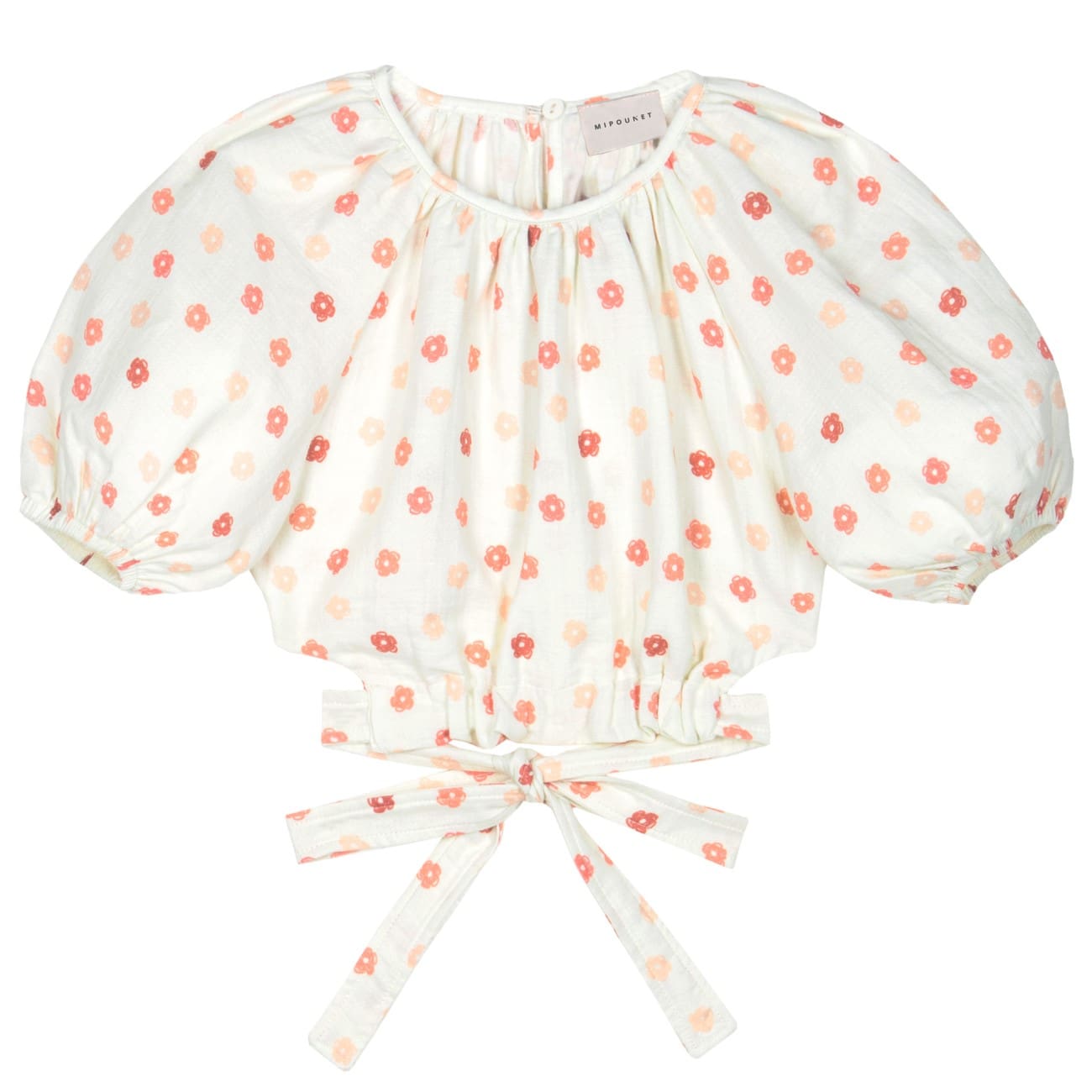Adeline Muslin Flower Top & Elise Muslin Ruffle Pant