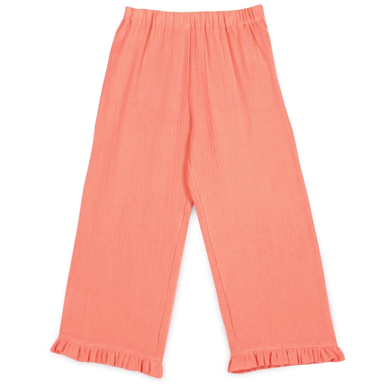 Adeline Muslin Flower Top & Elise Muslin Ruffle Pant