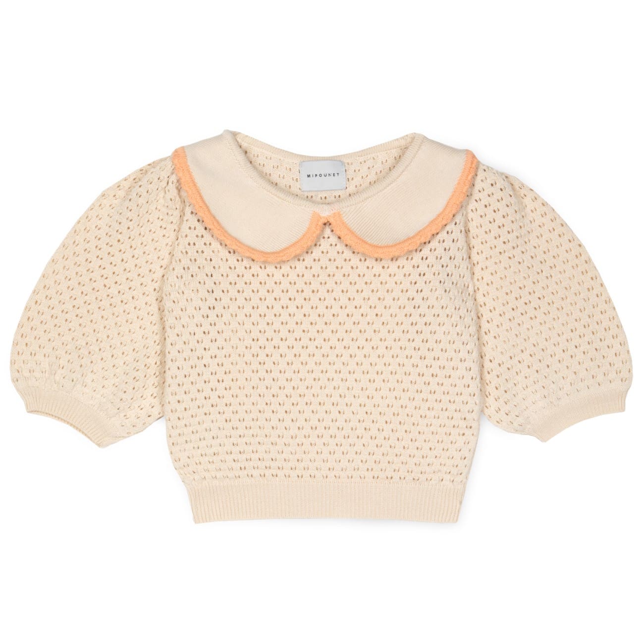 Carola Collared Openwork Sweater & Short