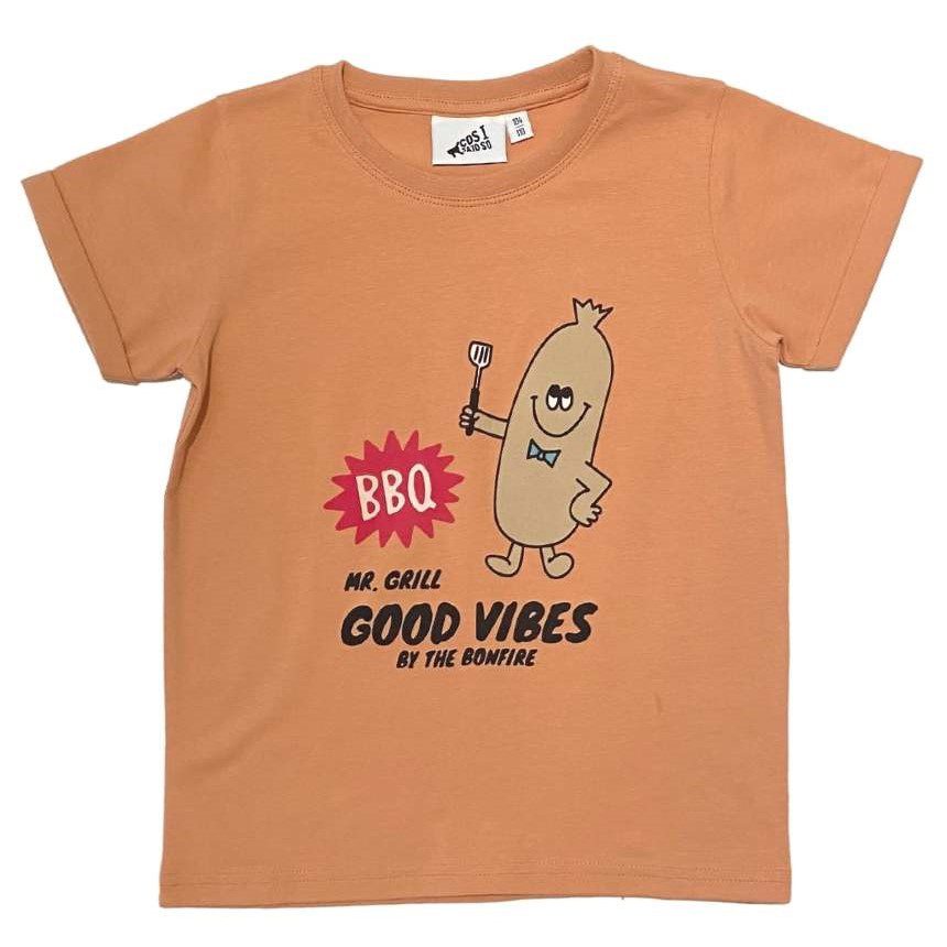 Sandstone Mr Grill T-Shirt & Stone Jog Short