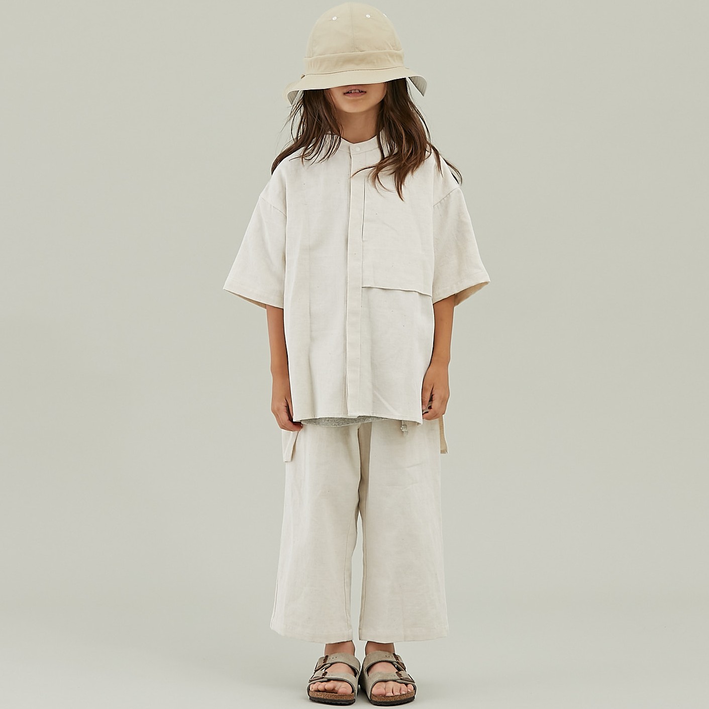 C/hemp S/S Shirt & C/hemp Karate Pants | Ecru