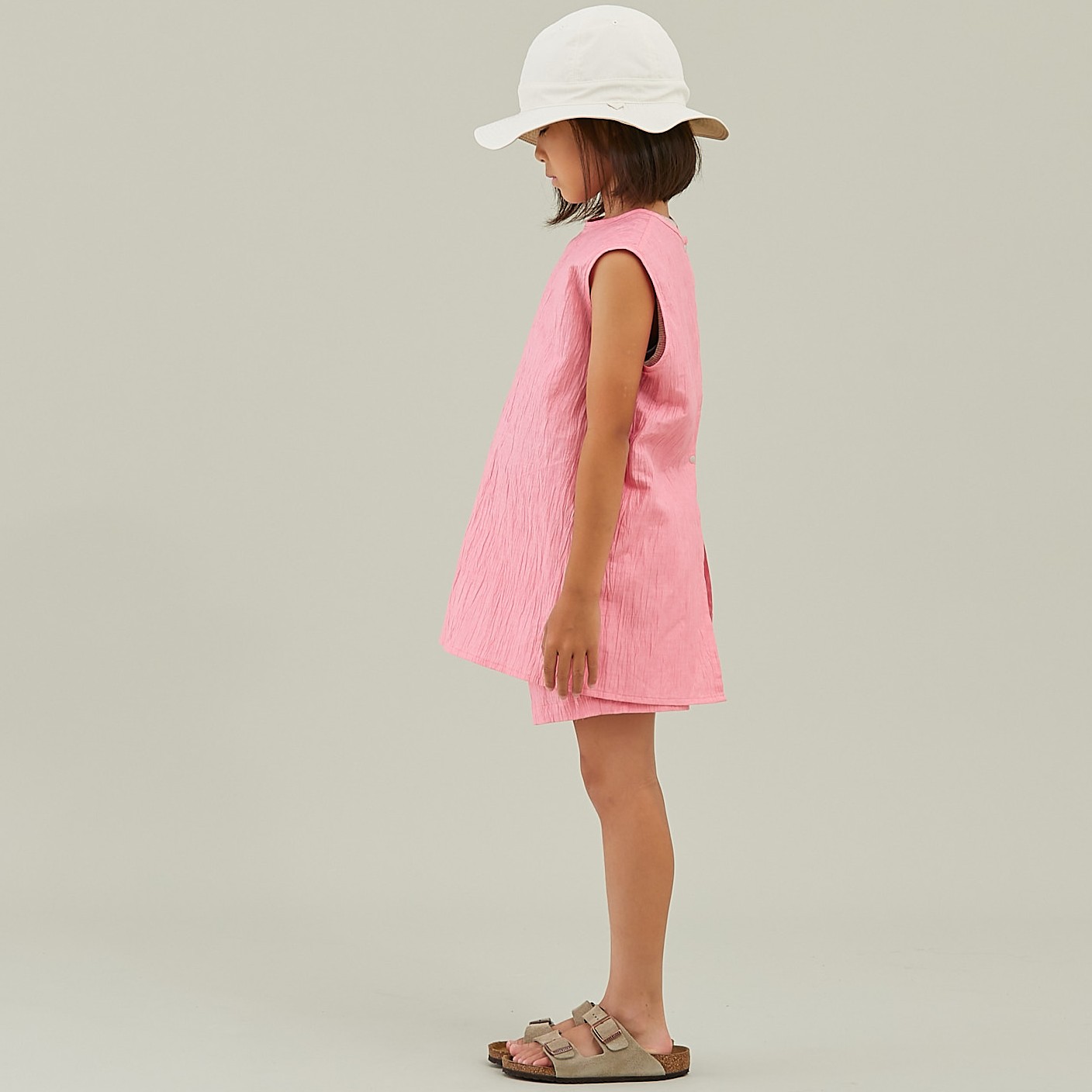 Linen Blend Tunic & Shorts