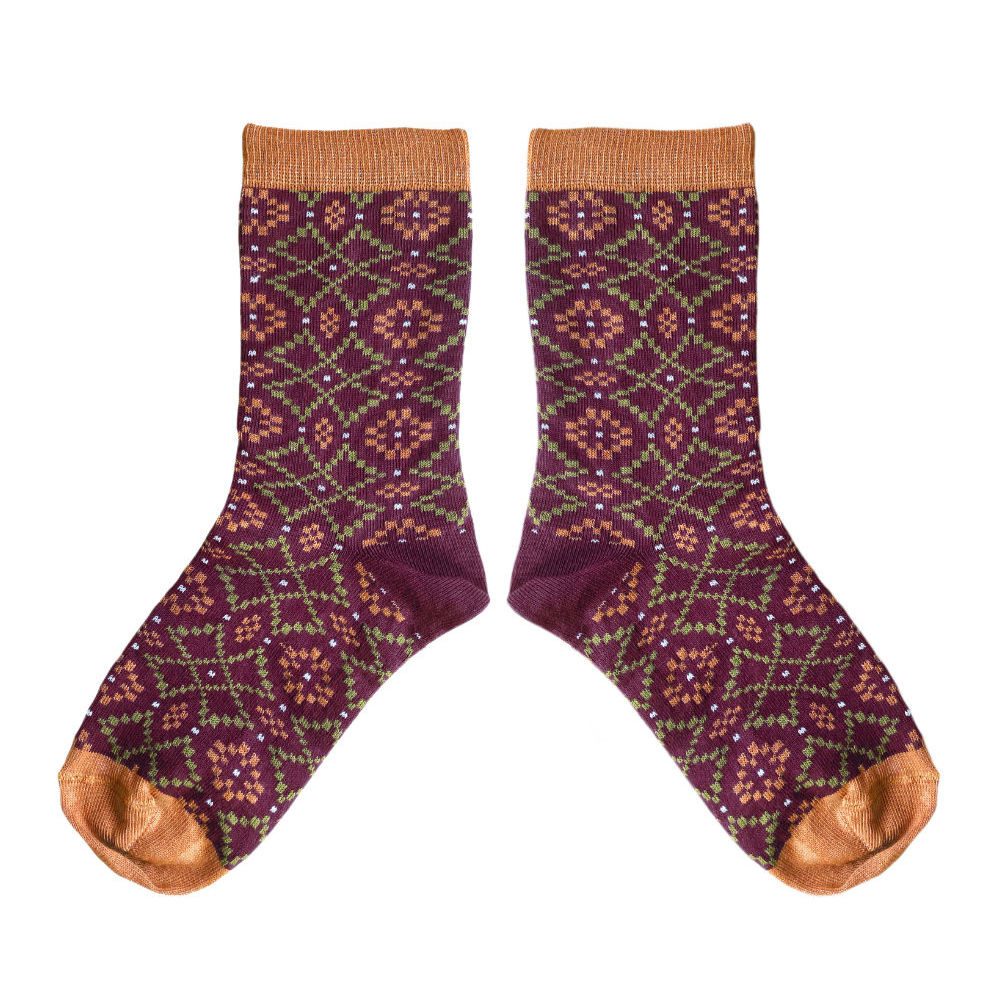 Brecon Socks | Berry