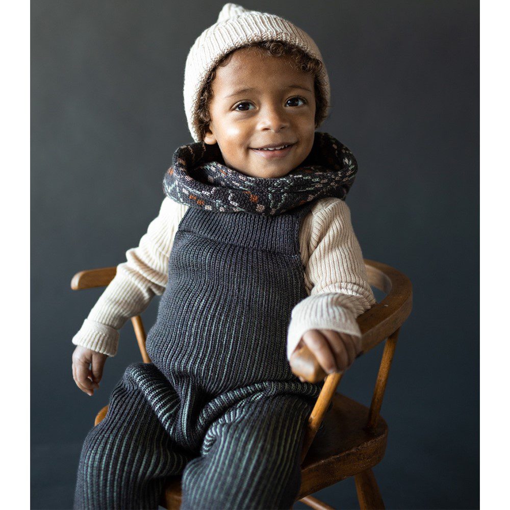 Sylfaen Skinny Rib & Skinny Legs | Umber/Duck Egg/Almond