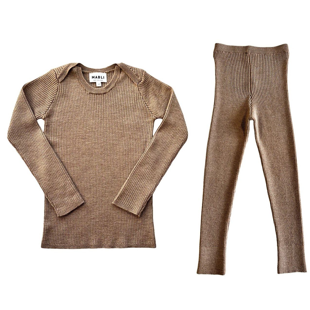 Sylfaen Skinny Rib & Skinny Legs | Pecan
