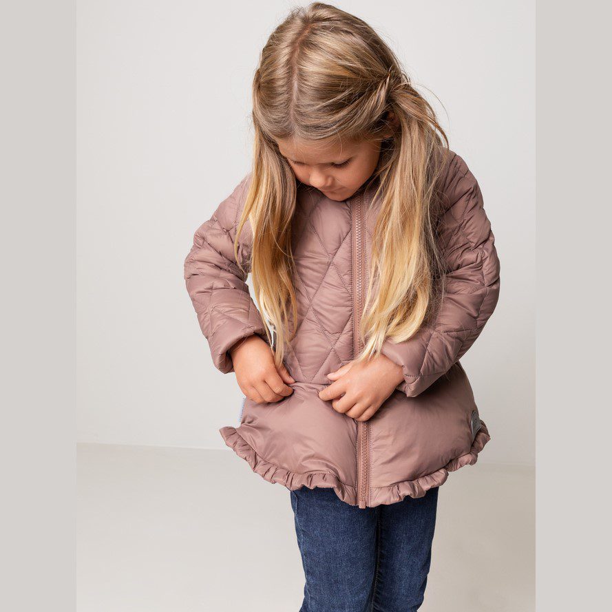 Olia Puffer Jacket | Rose Brown