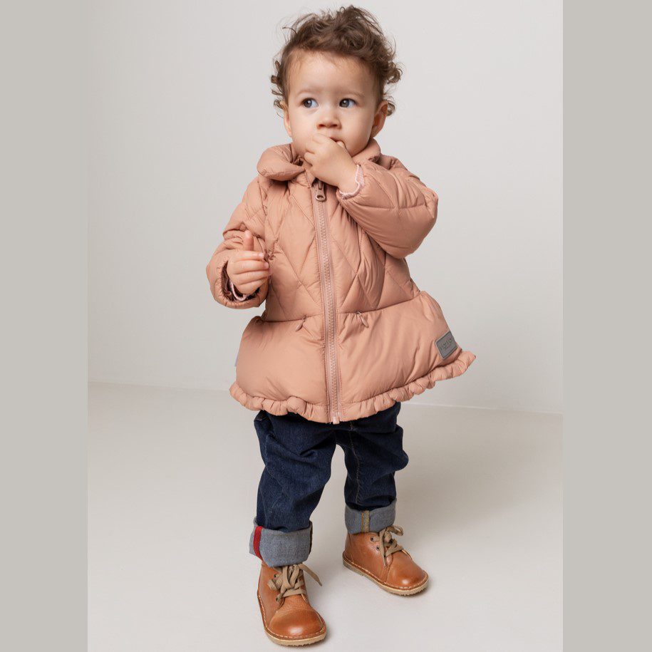 Olia Puffer Jacket | Rose Brown