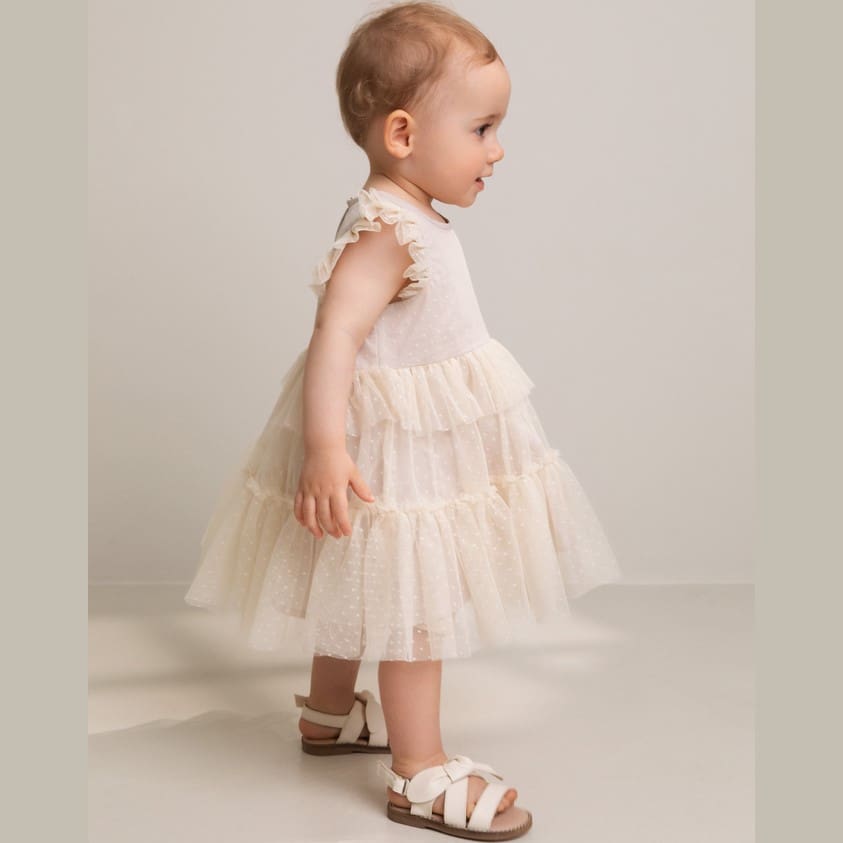 Dalvina Dress | Vanilla